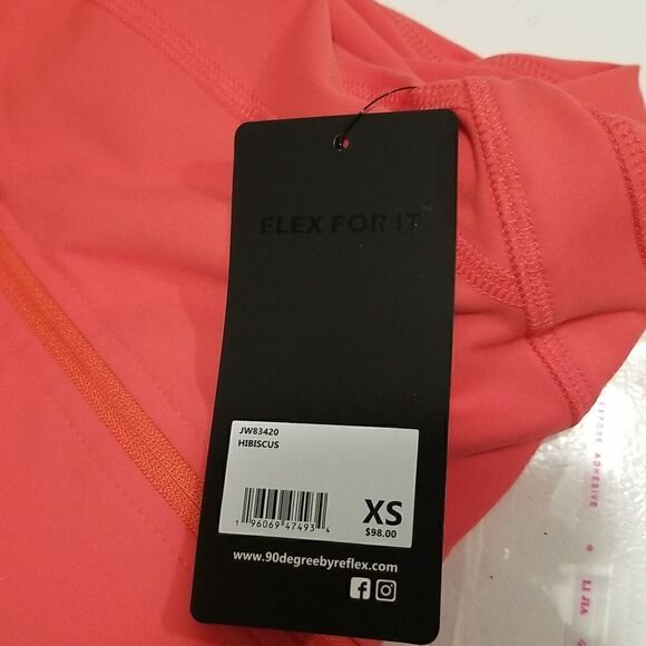 90 Degree By Reflex Women’s Lightweight, Full Zip Running Track Jacket xs - Picture 15 of 15